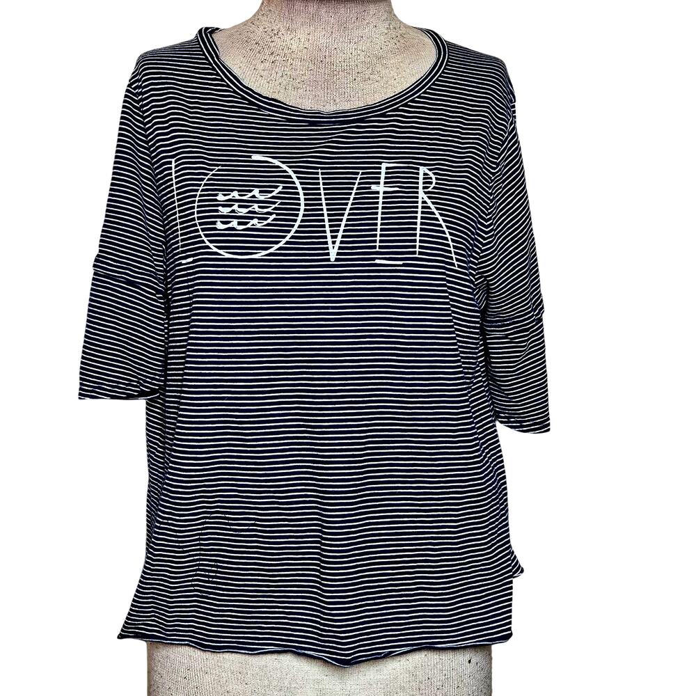 Striped Lover Tee Shirt Size Large